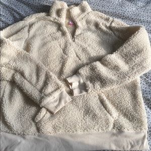 Fuzzy Quarter Zip